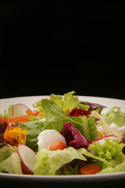 istock Fresh salad plate - green meal 637238130