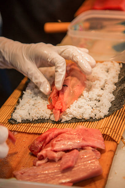 istock Tsukiji fisha market in Tokyo 637244216