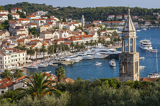 istock Nice City Hvar in Hvar Island in Croatia 637244774