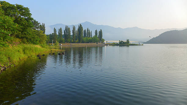 istock Lake Kawaguchiko in the morning 637244914