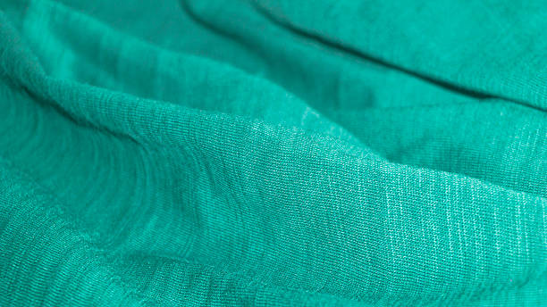 istock Close up from jersey made from cotton 637245514