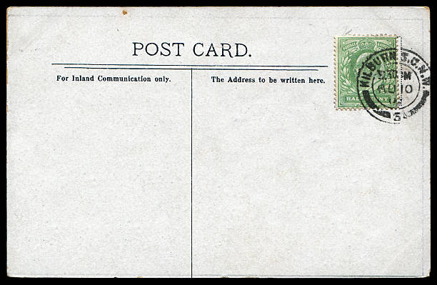istock vintage postcard sent from Britain in early 20th century 637248068