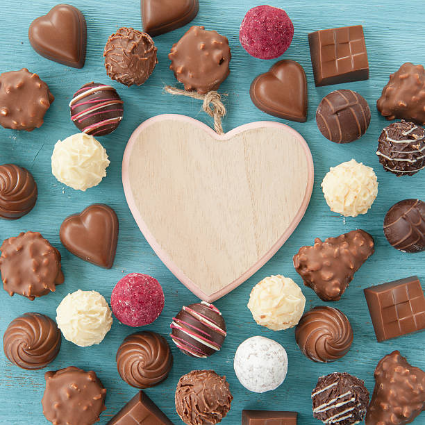 istock Variety of chocolates and truffles 637248130