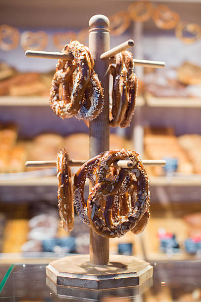 istock savory mini pretzels in the traditional looped knot shape 637261002