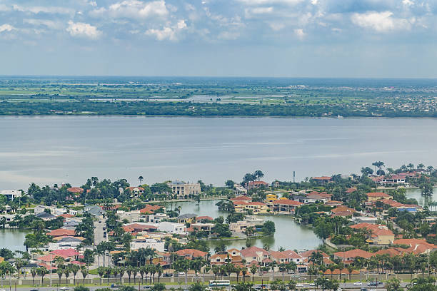 istock Guayaquil Aerial View from Window Plane 637264824