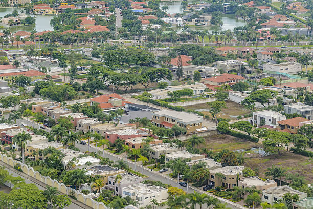 istock Guayaquil Aerial View from Window Plane 637264932