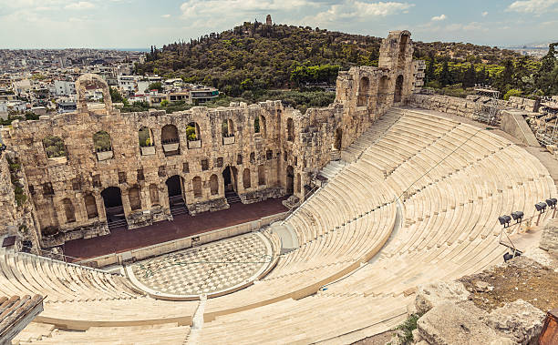 istock Amphitheater in Acropolis, Athens Greece 637267204