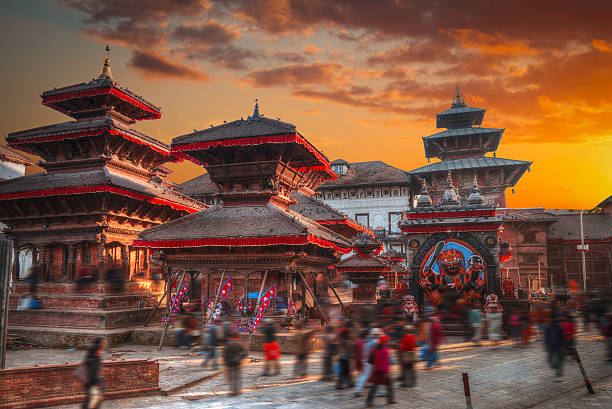 patan - népal photos et images de collection