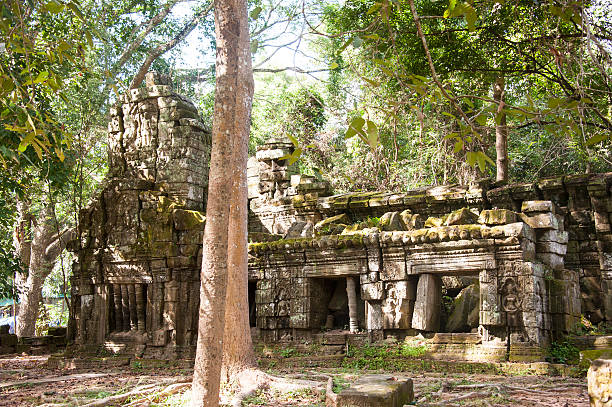 istock Ta Prohm temple at Angkor, Cambodia. 637277858