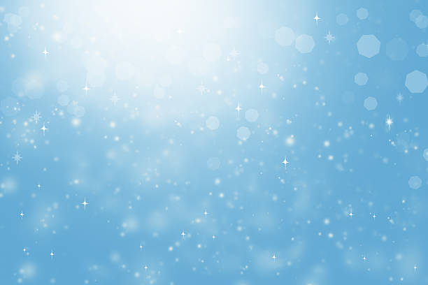istock Abstract blurred blue background, light, stars, bokeh 637278026