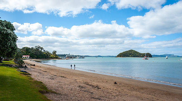 istock Paihia beach, New Zealand 637278636