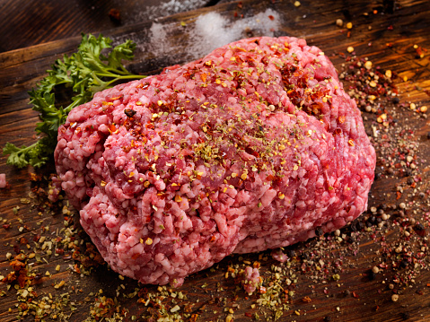 100% Raw Ground Lamb- Photographed on Hasselblad H3D2-39mb Camera