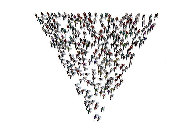 istock 3D render crowd of people on white background 637287042