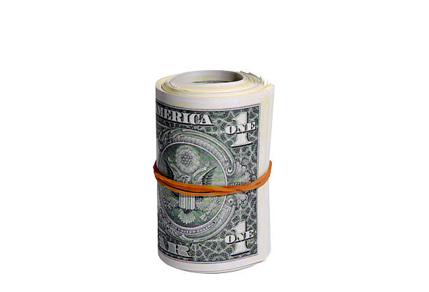 Dollar A close-up of an American dollar bill dollar bill eagle stock pictures, royalty-free photos & images