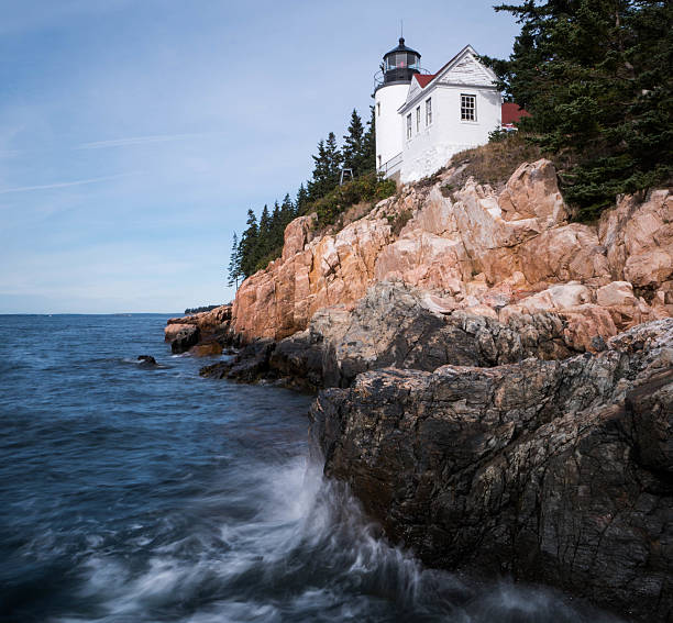 istock lighthouse on the coast of Maine 637313796