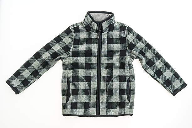 istock Beautiful men fashion fleece jacket 637314274