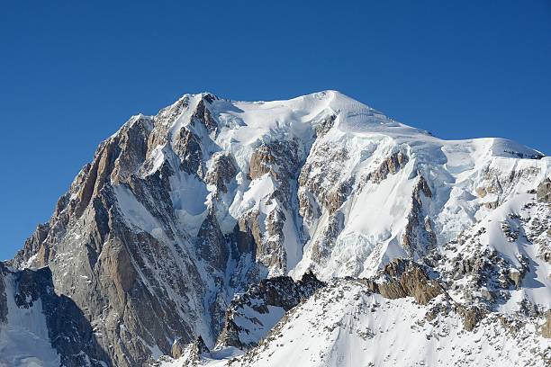 Summit of Mont Blanc massif, Italy Summit of Mont Blanc massif, Italy dent du geant stock pictures, royalty-free photos & images