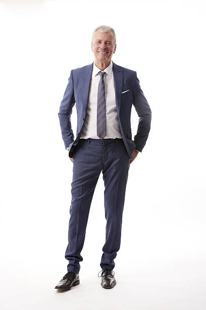 istock Old businessman portrait 637322428
