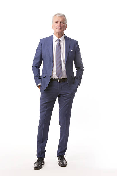 istock Old businessman portrait 637322502