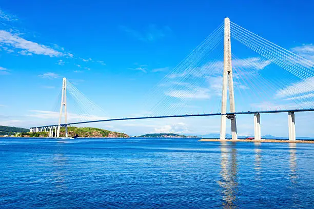 The Russky or Russian Bridge is a bridge across the Eastern Bosphorus strait, to serve the Asia-Pacific Economic Cooperation conference in Vladivostok.