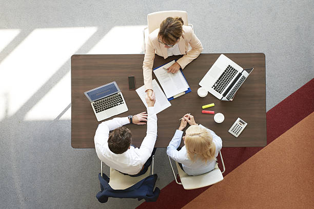 istock Handshake at business meeting 637325082