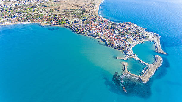 Side Village Side Antalya Turkey temple of apollo antalya province stock pictures, royalty-free photos & images