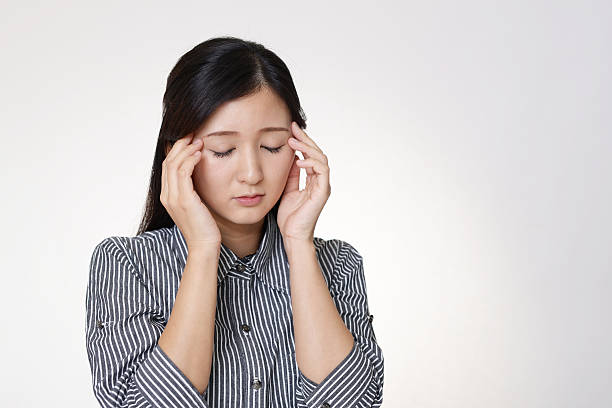 istock Woman who has a headache 637340414