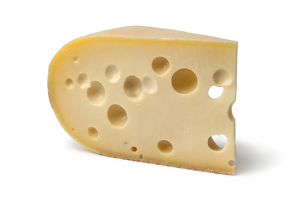 istock Piece of emmenthaler cheese 637341166