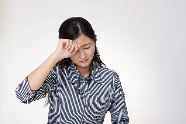 istock Woman who has a headache 637341198