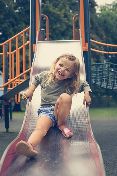 istock Little girl in the park. 637341208