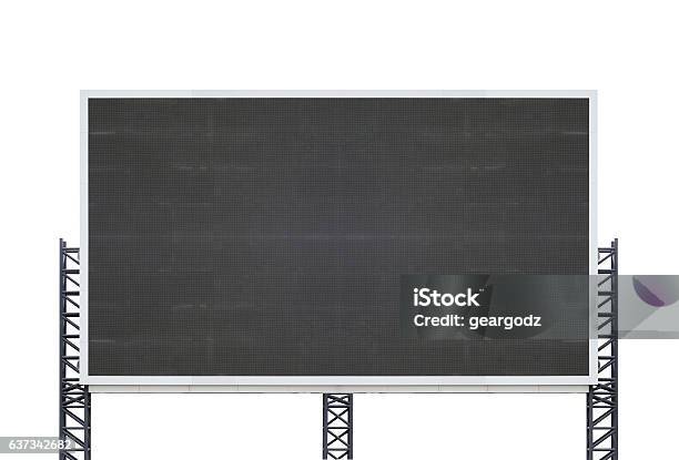 Sign Board Stock Photo - Download Image Now - Scoreboard, Empty, Blank