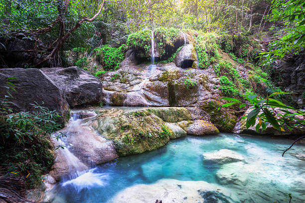 istock The Erawan water falls with emerald green ponds 637356606