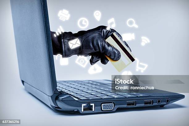 Cyber Crime Concept Stock Photo - Download Image Now - Phishing, E-Mail, White Collar Crime