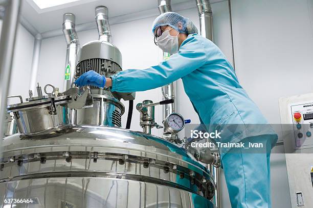 Photo libre de droit de Production Dusine Processus Industrie banque d'images et plus d'images libres de droit de Produire - Produire, Aliment, Médicament