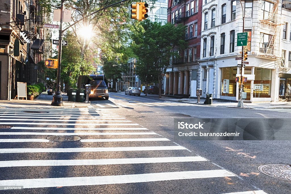 New York City City Street Stock Photo