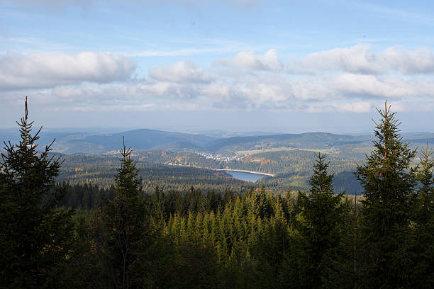 istock Autumn in german Mountains and Forests - Ore Mountains 637378556
