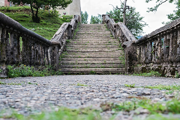 istock Old ruined stairs, Georgia 637383256