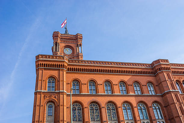 istock Rotes Rathaus (Red City Hall), located in the  Alexanderplatz 637388156