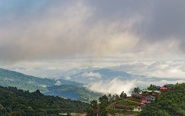 istock mountain landscape in Phu Thap Boek 637392494