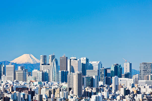 istock Tokyo Skyline on Beautiful Day 637396288
