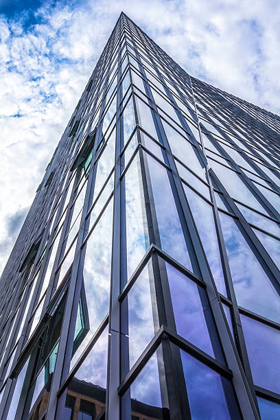 istock Modern business architecture, Warsaw, Poland 637397474