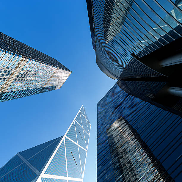 istock Corporate Buildings in Hong Kong 637398332