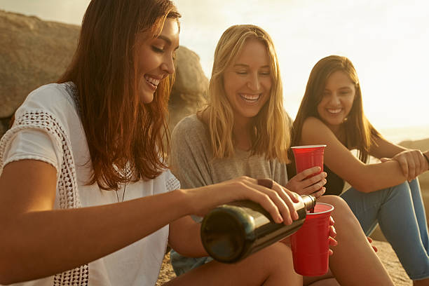 istock Girls just wanna have wine 637400126