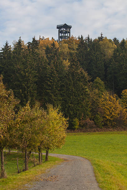 istock Autumn in german Mountains and Forests - Saxon Switzerland 637405388