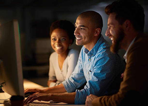 istock We're so close to knocking out this deadline 637409916