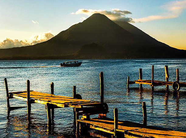 istock Pier on the Atitlan Lake 637411692