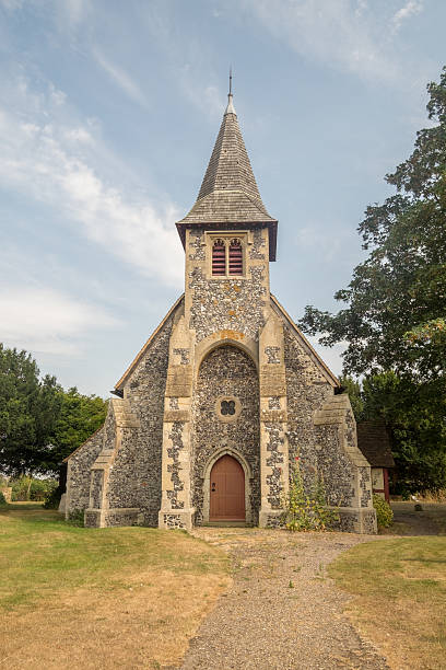 istock Brick church at Faversham, UK 637412900