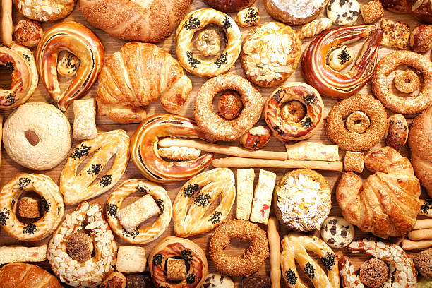 istock variety of fresh cookies in bakery 637413612