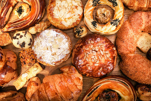 istock variety of fresh cookies in bakery 637415236