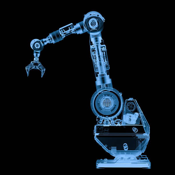 istock x ray robotic arm isolated on black 637417120